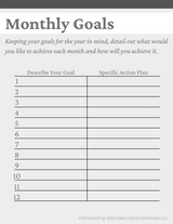 The Goal Setting Guide