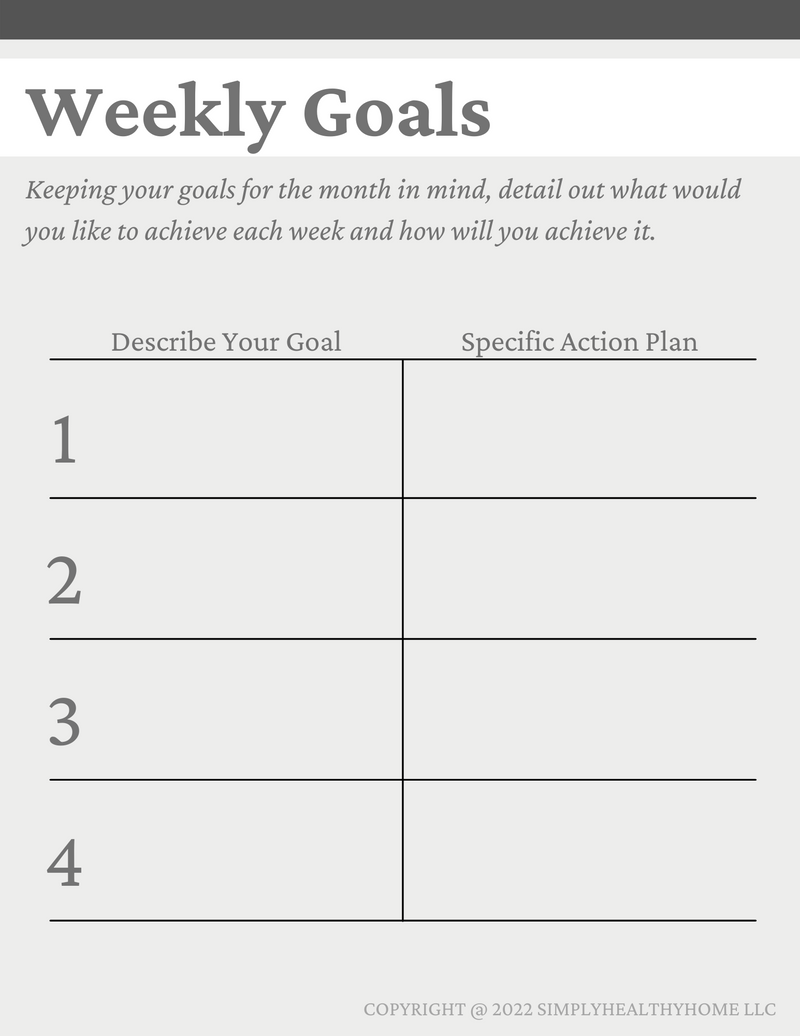 The Goal Setting Guide