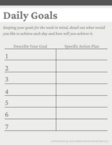 The Goal Setting Guide