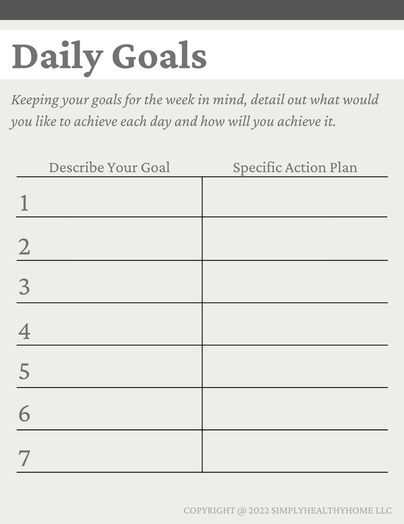 The Goal Setting Guide