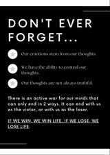 Fighting the War for Our Mind